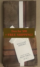 Williams Sonoma Foliage Jacquard Napkins S/4 (Cocoa/5759565) picture