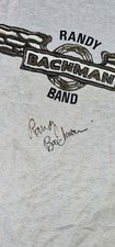 Vintage Bachman Randy Band T Shirt 30 Years Of Rock & Roll Signed Size XL picture