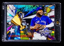 Vladimir Guerrero Jr. RARE REFRACTOR TROPHY HUNTERS CARD Toronto Blue Jays picture