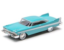 Denver Die-Cast 1:48 Scale 1958 Plymouth Fury - TEAL - New In Box picture