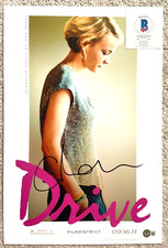 CAREY MULLIGAN SIGNED DRIVE 12x18 MOVIE POSTER PHOTO PROMISING YOUNG WOMAN BAS picture