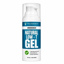 ANDROGENESIS Natural Low-T Support Gel - T Booster for Men - 1 Month Supply picture