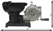 Blacksmith's Forge with Hand Blower for Knife Making Blacksmithing Forging Tools picture