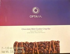 Chocolate  Mint Cookie Crisp Optavia 7 Bar 11/26 NIB *BESTPRICEONEBAY*  picture