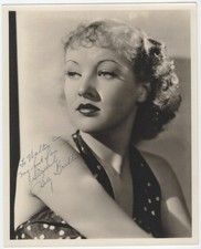 BETTY GRABLE Scarce Signed Portrait when Young Starlet 1930s AUTHENTIC Vintage picture