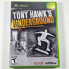 Tony Hawk's Underground Xbox Game (Microsoft Xbox, 2003) w/Manual CIB Tested picture