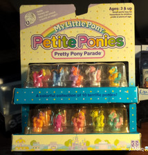 VINTAGE 1989 My Little Pony Petite Ponies Pretty Pony Parade 10-Pack SEALED MOC  picture