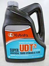 3 pack of Kubota OEM Super UDT2 trans-hydraulic fluid 1 gallon part# 70000-40201 picture