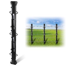 4ft Woven Wire Fence Stretcher Bar with 5 Wedges - Heavy-Duty Steel Fence ...... picture