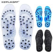 Enhanced Magnetic Therapy Massage Insoles Foot Acupressure Point Therapy Body picture