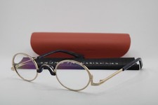 NEW BRUNO CHAUSSIGNAND BLOOM BLU GOLD BLUE CLEAR AUTHENTIC EYEGLASSES 44-29 picture