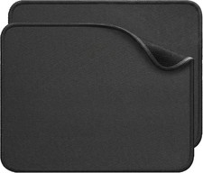 2 Pack Large Mouse Pad 11.8x9.8 Black Gaming Office PC Laptop Waterproof Non Sli picture