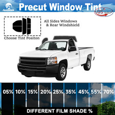 PreCut Window Film for Chevy Silverado 1500 Standard Cab 2007-13 Any Tint Shade picture
