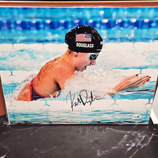 Katie Douglass Team USA Signed Original Swimming Photo, JSA Authenticated picture