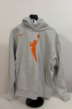 NWT-Men’s Nike WNBA Primary Logo Woman-Embroidered Swoosh Hoodie Large picture