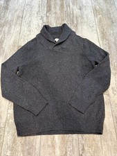 Sonoma Womens XL Charcoal Cowl Neck Sweater Cozy Oversized Knit picture