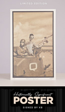 Q LLC Poster Tank Team Limited to 100 - KB Signed, Numbered with Inscription picture