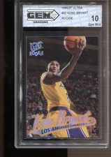 1996-97 Kobe Bryant Ultra #52 Gem Mint 10 RC Rookie LA Lakers picture
