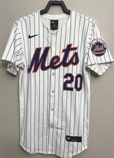 New York Mets Pete Alonso #20 White Authentic Baseball Jersey Size S-3XL  NWT picture