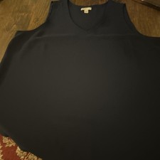 Cato Women's Navy and Black Blous picture
