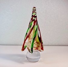 Vintage Murano Art Glass Christmas Tree 9