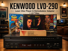 KENWOOD LVD-290 + DEM-999D 🌈RaRe🌈 Demodulator - Laser-Disc Movie Bundle picture