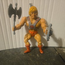 HE-MAN 1982 Masters of the Universe Vintage Figure W/Accessories SEE PHOTOS  picture