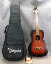 Vintage 1930’s Kay Acoustic Parlor Guitar Blue Label Clean High Action USA Read picture