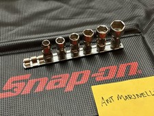 Snap On 3/8” Drive Sae Universal Socket Set 3/8” -3/4” picture