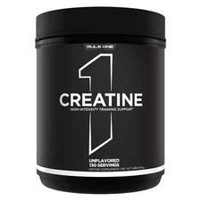 RULE 1 Creatine 130 serv Unflavored 100% Creatine Monohydrate 676g picture