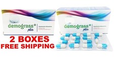 2 Demograss PLUS 60 DAY Supply GUARANTEED Original Demograss 2 MESES 60 CAPSULES picture