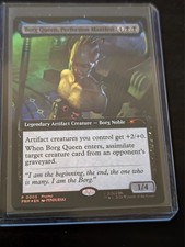NYCC 2026 exclusive STAR TREK MTG BORG QUEEN Magic the Gathering FOIL promo picture