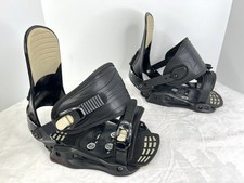 Vtg Drake Mikey Leblanc Snowboard Bindings Pro Model Black Italy Size Large Rare picture