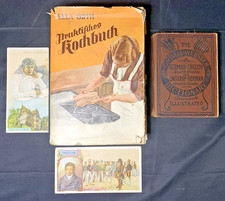 Vintage ELLA ORTH German Practical Cookbook Praktische Kochbuch HC/DJ LOT picture