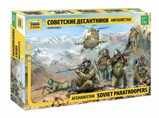 ZVEZDA 3619 1/35 Soviet Paratroops Afghanistan 1980-1988 Model Kit (6 Figures) picture