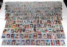 Huge Vintage Baseball Card Lot ~ 653 Cards ~ 5 Mantles ~ Numerous HOFers picture