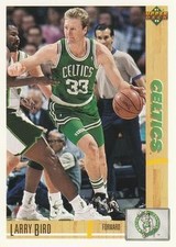 Larry Bird 1991-92 Upper Deck Basketball - #344 - Boston Celtics picture