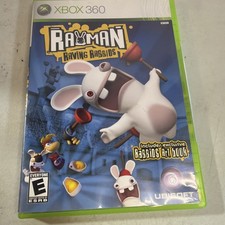 Microsoft Xbox 360 Rayman Raving Rabbids CIB Cleaned & Tested picture