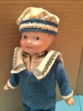 Antique 8 German bisque Armand Marseille # 254 Googly eye Doll picture