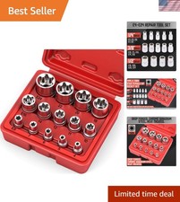Professional 14-Piece E-TORX Socket Set - ANSI Quality Performance Guaranteed picture