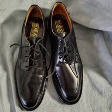Joseph Cheaney Black Leather Oxford Shoes Men's US 11 UK 10 Business Dress Shoes picture