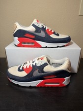 Size 8.5 - Nike Air Max 90 x Denham 'Infrared' CU1646 400 RARE 📦FAST SHIPPING📦 picture