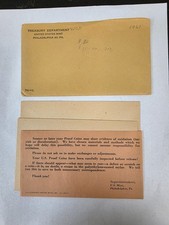 1961 Proof Set Envelope, COA & cardboard Inserts. Writing on Envelope (NO COINS) picture