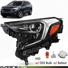 For GMC Terrain 2018-2021 HID/Xenon w/ LED DRL Headlight w/ Bulb Left Driver LH picture