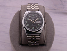 Vintage Seiko 5 Automatic 6309A 17 Jewels D/D Japan made Man's Wrist Watch picture