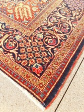 Antique Handmade 5'x7' Carpet 