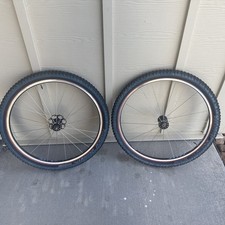 Vintage Cane Creek Crono Aeroheat 26in Wheelset Mountain Bike Rim Clincher 90s picture
