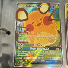 The Pokémon Company Dedenne GX 195A/214 Alternate Art Holo Promo 160 HP EN picture