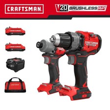 CRAFTSMAN V20 RP 20-volt Max 2-Tool Combo Kit with 2-Batteries and Charger / NEW picture