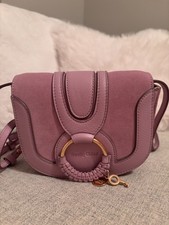 Chloe see by Chloe leather and suede crossbody bag picture